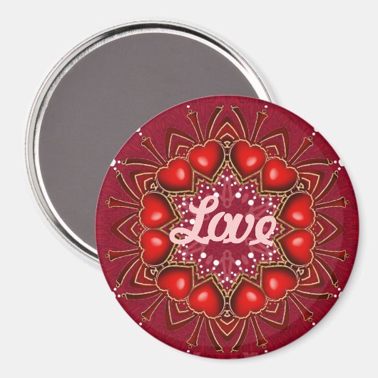 Circle of Love Magnet (Voorkant / Achterkant)