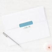 Circle of Love Monogram Heart Stickers (Envelop)