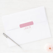 Circle of Love Monogram Heart Stickers (Envelop)
