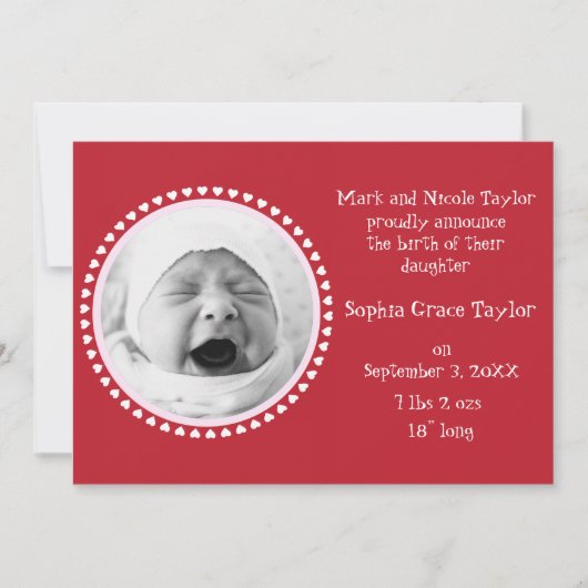 Circle of Love-Valentijns edition Feestdagenkaart (Voorkant)