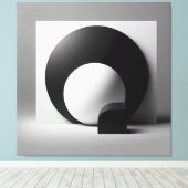 Circle of Quiet Presence Canvas Afdruk (Insitu (Houten vloer))