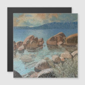 Circle of Stones Lake Tahoe Impressionisme (Voorkant / Achterkant)