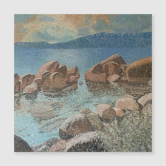 Circle of Stones Lake Tahoe Impressionisme