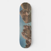 Circle of Stones Lake Tahoe Impressionisme Persoonlijk Skateboard (Voorkant)