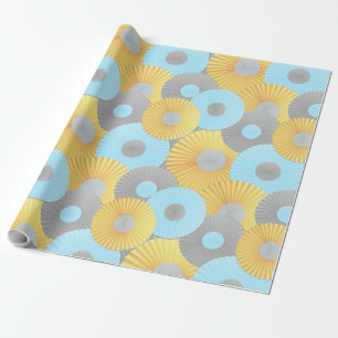 Circle Origami Pastel Pattern Cadeaupapier