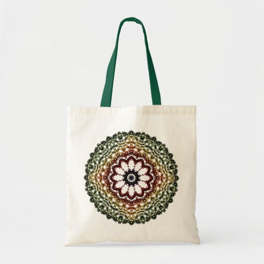 Circle  Ornament Mandala Art, Canvas tas (Voorkant)