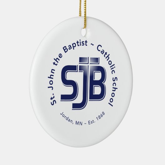 Circle Ornament met SJB Logo (Rechts)