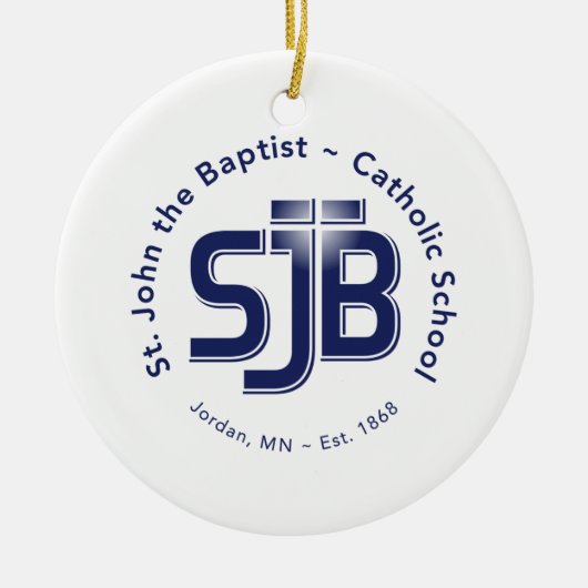 Circle Ornament met SJB Logo (Voorkant)