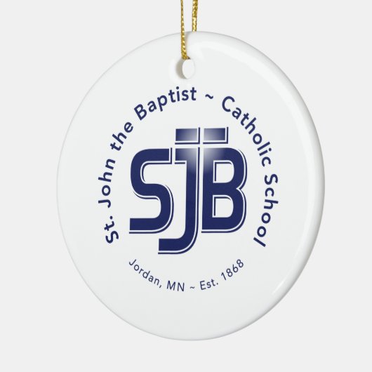Circle Ornament met SJB Logo (Links)