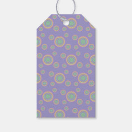 Circle pattern cadeaulabel