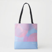 Circle Pattern Canvas tas (Voorkant)