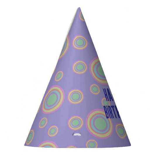 Circle pattern feesthoedjes (Links)