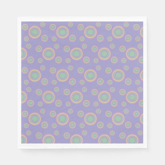 Circle pattern servet (Voorkant)