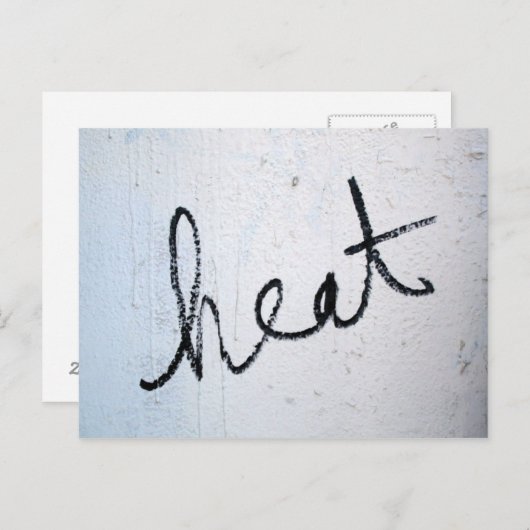 Circle Photo Briefkaart - Gepersonaliseerd (Voorkant / Achterkant)