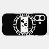 Circle Piano Keys en Songbird Case-Mate iPhone Case (Achterkant (horizontaal))
