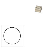 Circle Planner Bullet Points & Taken Rubberstempel (Gestempeld)