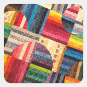 Circle Quilt Sticker (Voorkant)