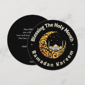 Circle Ramadan Kareem Feestdagenkaart (Voorkant / Achterkant)