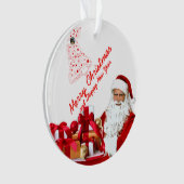 Circle Santa Ornament (voorkant)