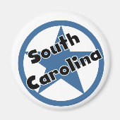 Circle South Carolina Magneet (Voorkant)