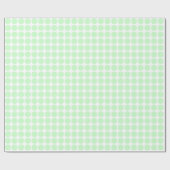Circle Spots - Ghost Green op White Cadeaupapier (Vlak)