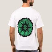 Circle Star Green T-shirt (Achterkant)