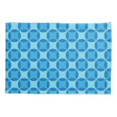 Circle Star Winter Pattern Kussensloop (Achterkant-Links)