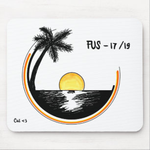 Circle Sunset Muismat