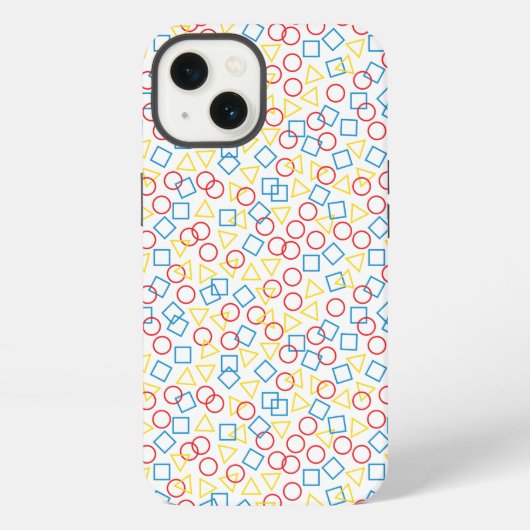 Circle Triangle Square Case-Mate iPhone Hoesje iPhone 13 Hoesje (Achterkant)