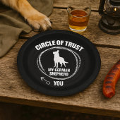 Circle Trust My German Shepherd Papieren Bordje