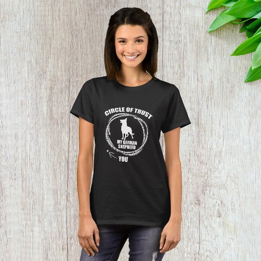 Circle Trust My German Shepherd T-shirt