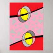 Circled Back Scrum Design II Poster (Voorkant)