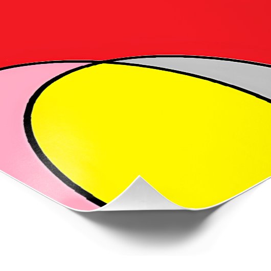 Circled Back Scrum Design Perfect Poster (Hoek)