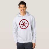 Circled Sterisk Hoodie (Voorkant volledig)