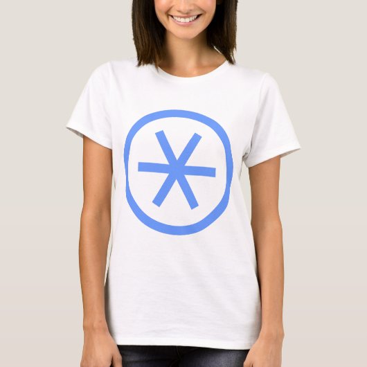 Circled Sterisk T-shirt (Voorkant)