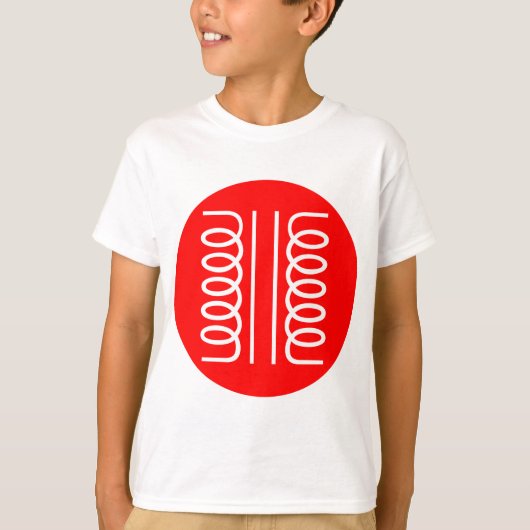 Circled-symbool - Transformer T-shirt (Voorkant)