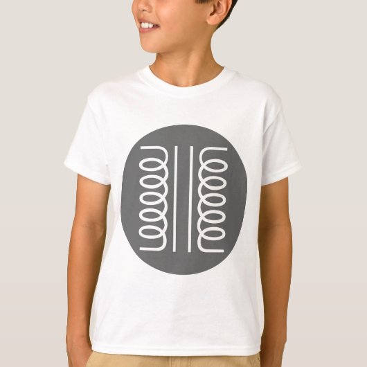 Circled-symbool - Transformer T-shirt (Voorkant)