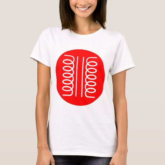 Circled-symbool - Transformer T-shirt (Voorkant)