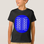 Circled-symbool - Transformer T-shirt (Voorkant)