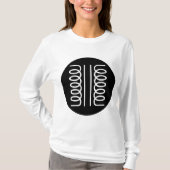 Circled-symbool - Transformer T-shirt (Voorkant)