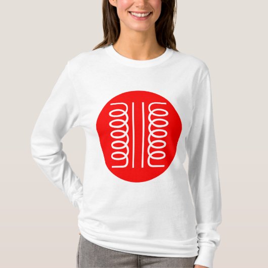 Circled-symbool - Transformer T-shirt (Voorkant)