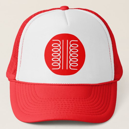 Circled-symbool - Transformer Trucker Pet (Voorkant)