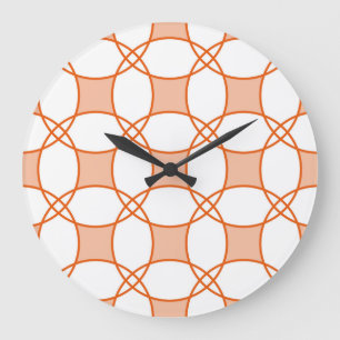 Circles Art: Naadloos geometrisch patroon Grote Klok