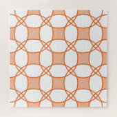  Circles Art: Naadloos geometrisch patroon Legpuzzel (Horizontaal)