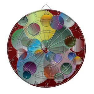 Circles Collage Dartbord