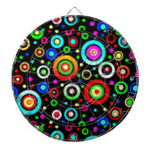 Circles Dart Board Dartbord (Voorkant)