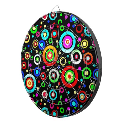 Circles Dart Board Dartbord (Voorkant Rechts)