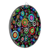 Circles Dart Board Dartbord (Voorkant Links)