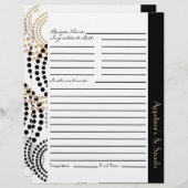 Circles en Polka Dots Neutrals Patroon (Voorkant / Achterkant)