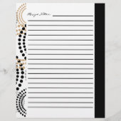 Circles en Polka Dots Neutrals Patroon (Achterkant)